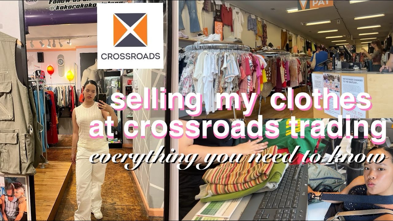 selling my clothes at crossroads ~ everything you need to know about consignment☁️🍵