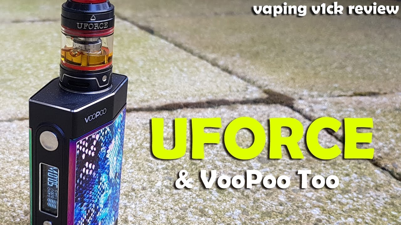 UFORCE Tank Review & VooPoo Too