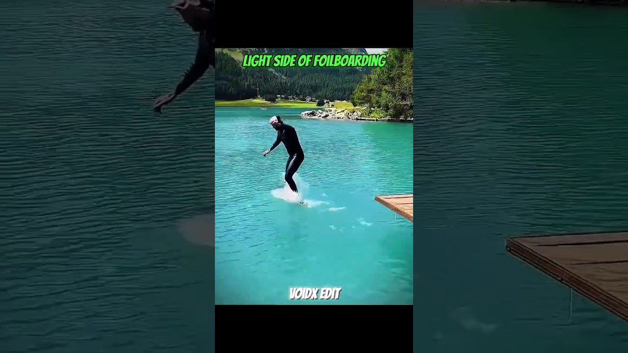 Wait For It... INSANE Foilboarding Save!