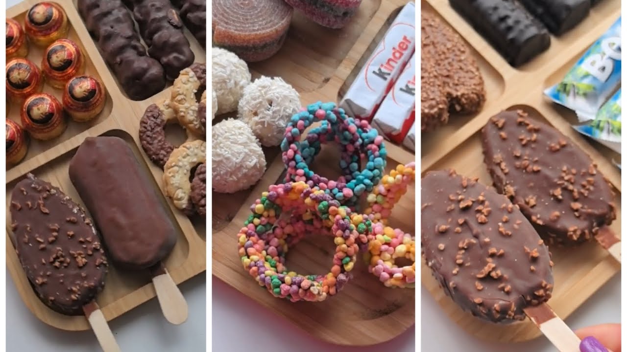Unboxing Sweets /// Filling Platter with Sweets