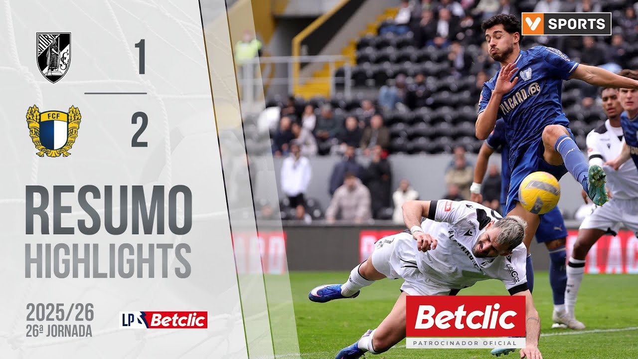 Resumo: Vitória SC 1-2 Famalicão (Liga 25/26 #26)
