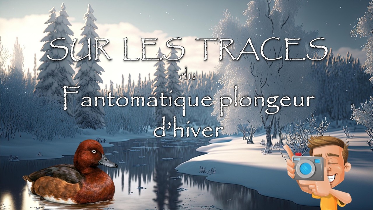 SUR LES TRACES du Fantomatique plongeur d'hiver