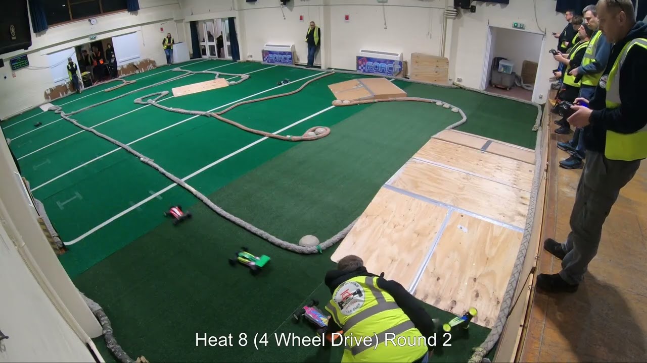 18th February 2026 - Heat 8 (Week 7) - 4WD 4 Wheel Drive Buggy Indoor Astro Off Road RC 1/10 Scale