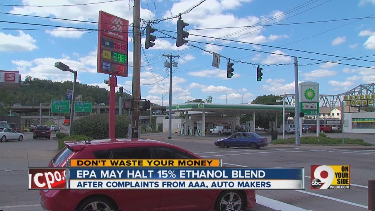 EPA may halt 15 percent ethanol blend