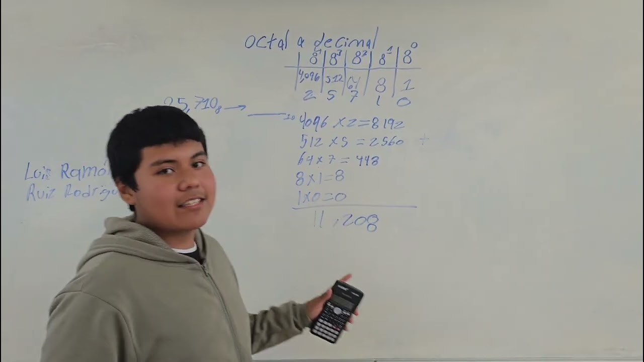 Decimal a octagonal/ Octaginal a decimal/ Decimal a hexadecimal/ Hexadecimal a decimal