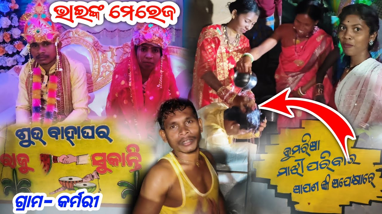 କର୍ମଚାରୀ ବିବାହ ଘରେ || Marriage Video //Karmari marriage Video || Vlogs SB YouTuber 