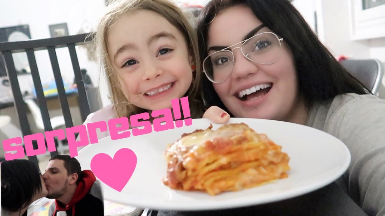 SORPRESA AL MIO FIDANZATO, CUCINIAMO UNA LASAGNA BUONISSIMA! / chiara paradisi