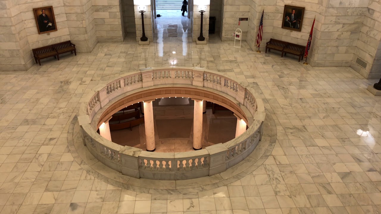 walking tour of Arkansas State Capitol Building
