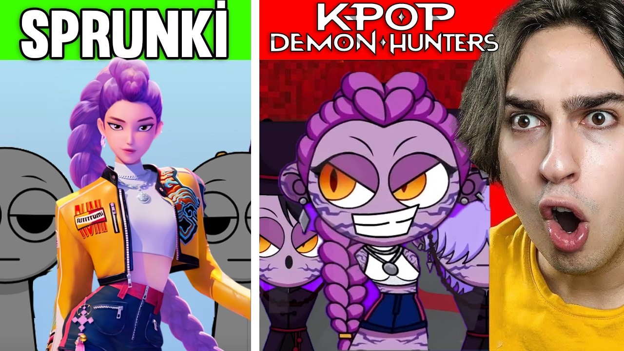 SPRUNKİ ama KPOP DEMON HUNTERS