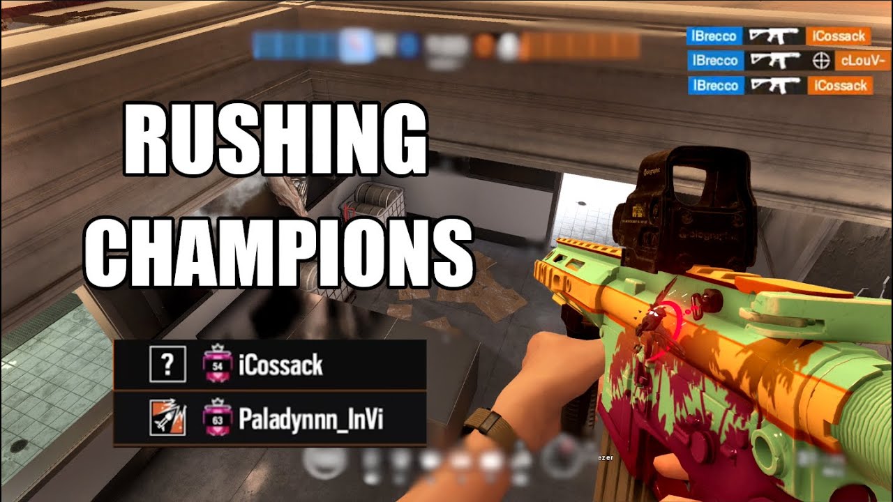 RUSHING CHAMPIONS - Full Game - Rainbow Six Siege