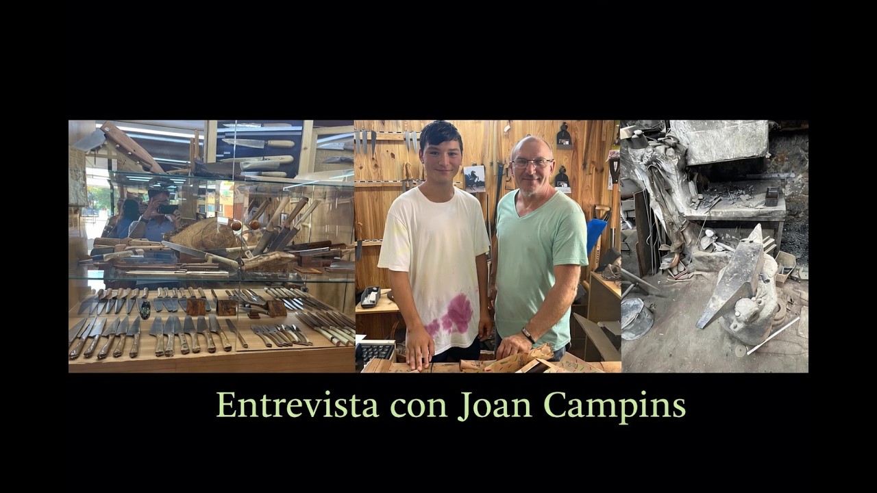Entrevista con Joan Campins (cuchillero de Mallorca, España)