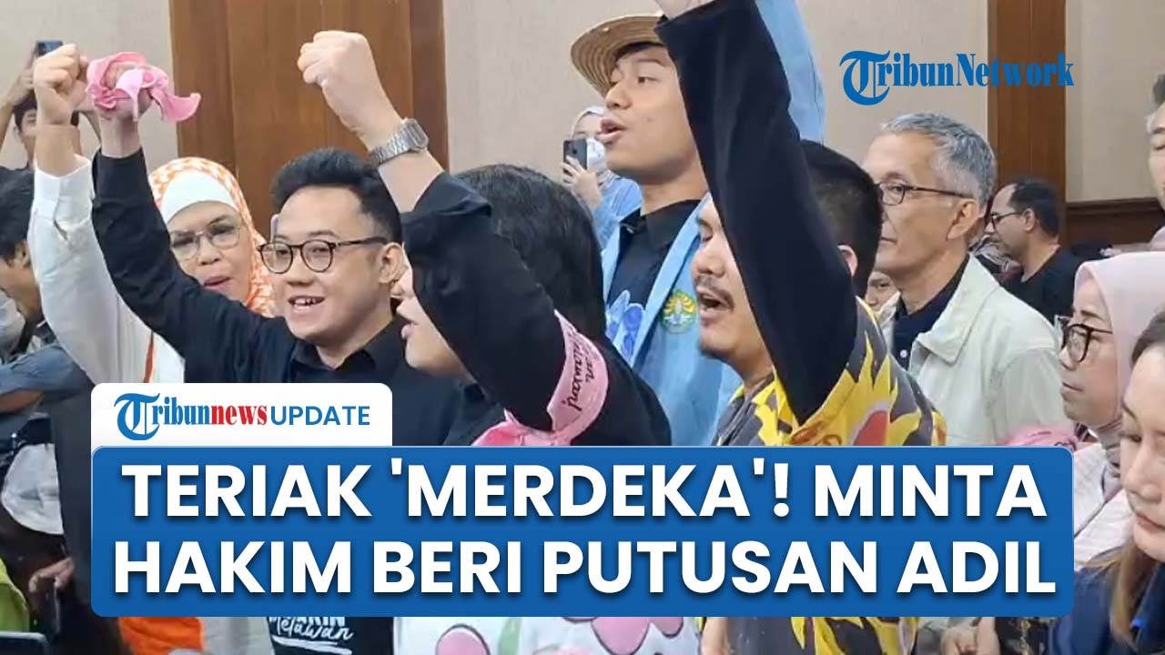 Teriakan Lantang Merdeka oleh Delpedro Jelang Vonis, Minta Hakim Putuskan secara Fakta: Hakim Diuji