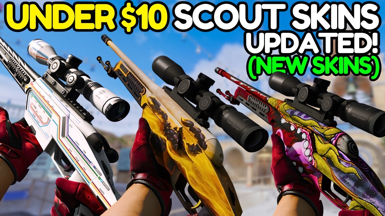 BEST CHEAP SCOUT Skins Under $10 in CS2 (Budget SSG 08 Skins 2025)