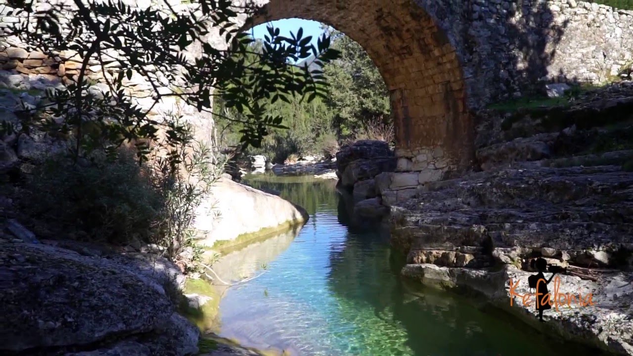 7 watermills, near Sami, walking trail, Kefalonia, Greece