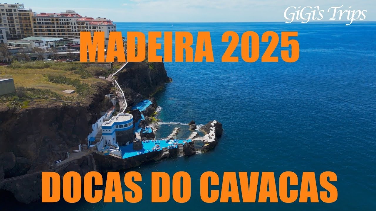 DOCA DO CAVACAS - The Captivating Natural Volcanic Pools  - 2025 by Drone