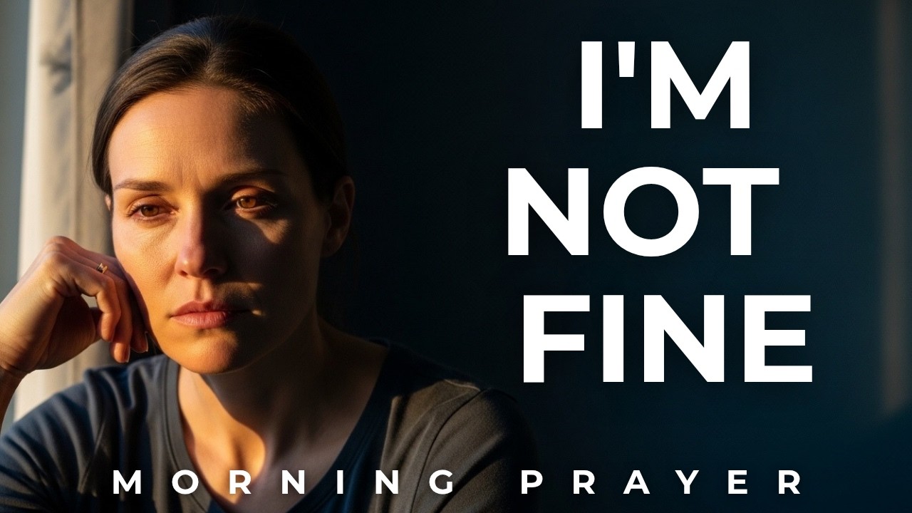 God, I'm Exhausted From Pretending I'm Fine — Morning Prayer for Emotional Release #morningprayer