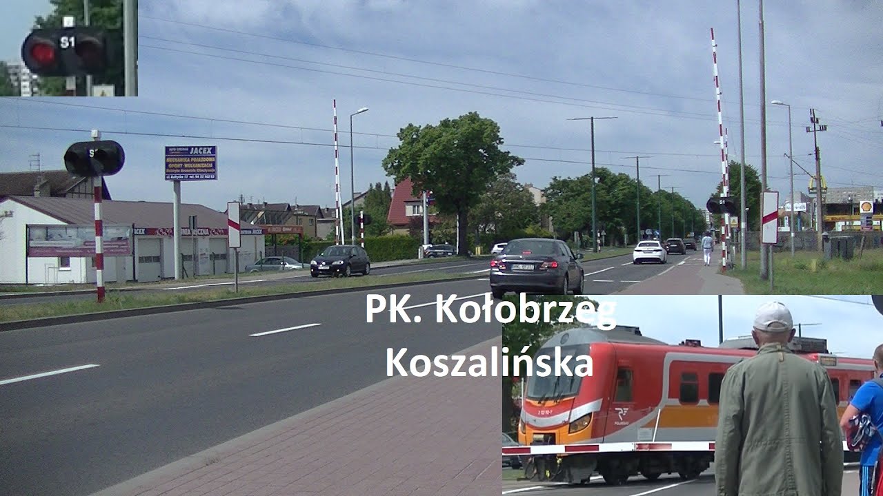 Prezentacja Przejazdu Kolejowego Ul. Koszalińska Kołobrzeg. Czerwiec 2021