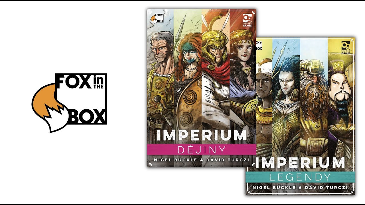 Imperium: Dějiny a Imperium: Legendy - unboxing