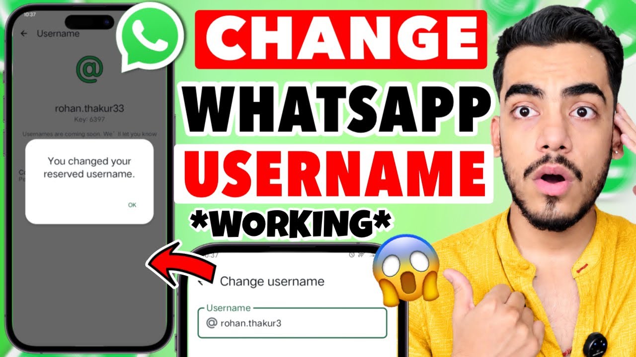 How To Change WhatsApp Username | How To Edit WhatsApp Username