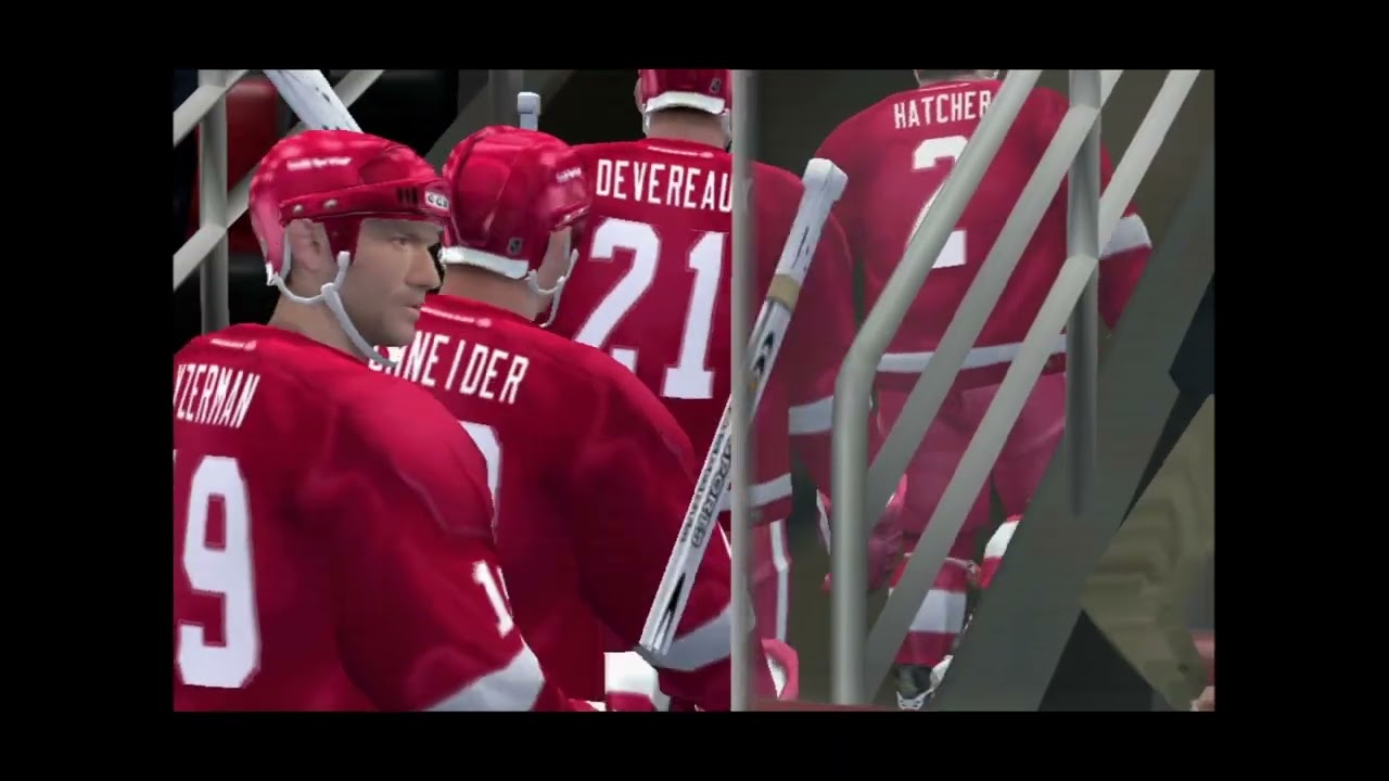 NHL 2004 Playoff Mode - Chicago Blackhawks @ Detroit Red Wings (Round 2 Game 1)