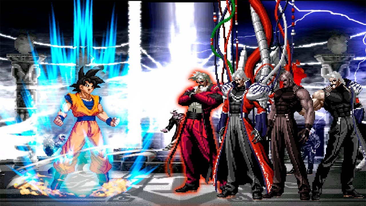 Son Goku VS Rugal Team | Batalla épica!