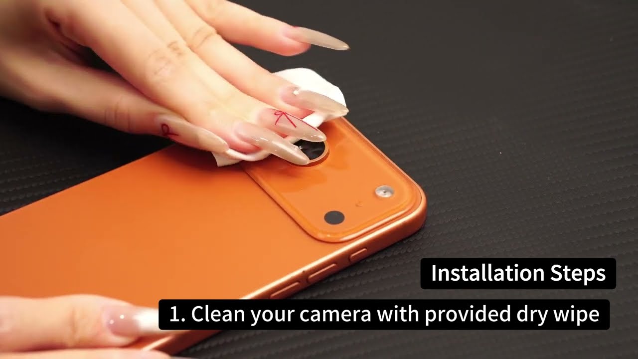 WSKEN iPhone 17 Pro Max Camera Lens Protector Military Grade Shatterproof Installation Video