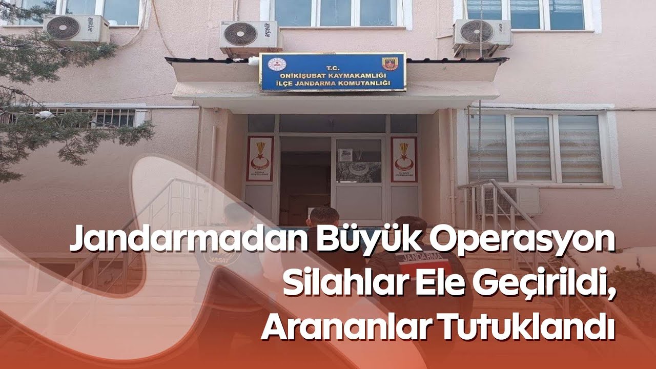 Kahramanmaraş’ta İl Genelinde Jandarma Operasyonu | 272 Aranan Şahıs Yakalandı
