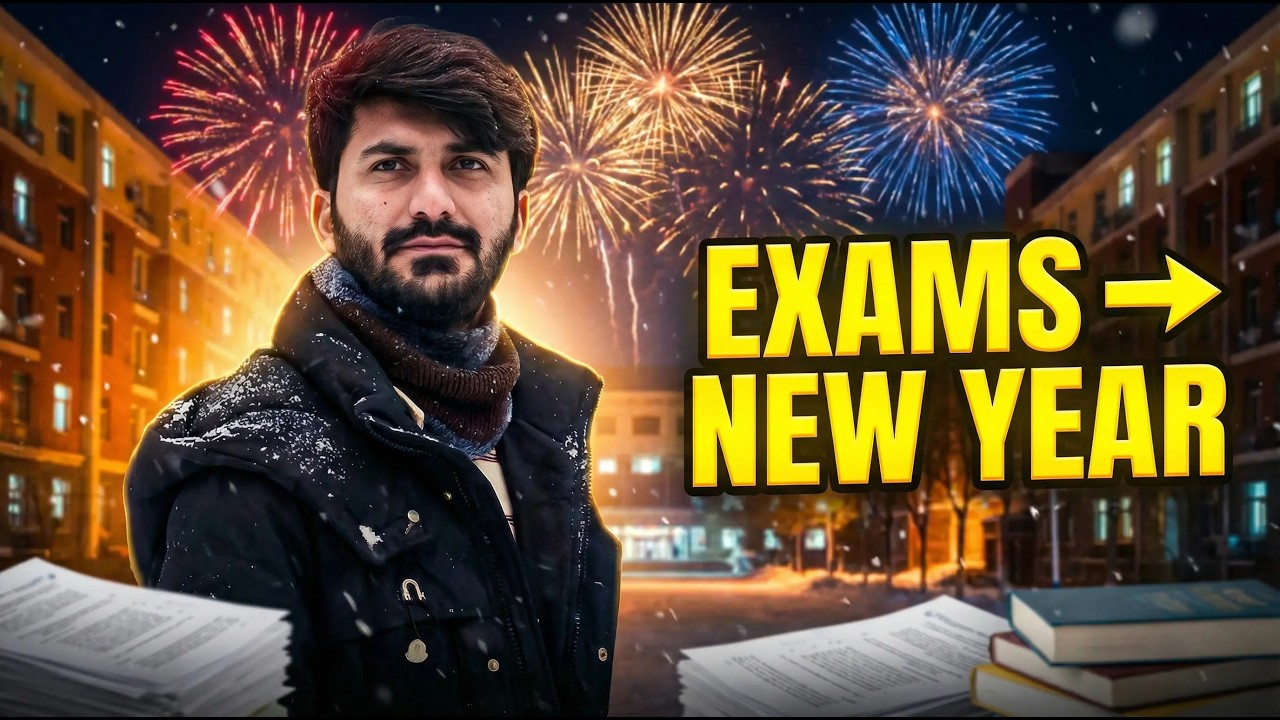 Exams to Fireworks | 31st Dec University Vlog