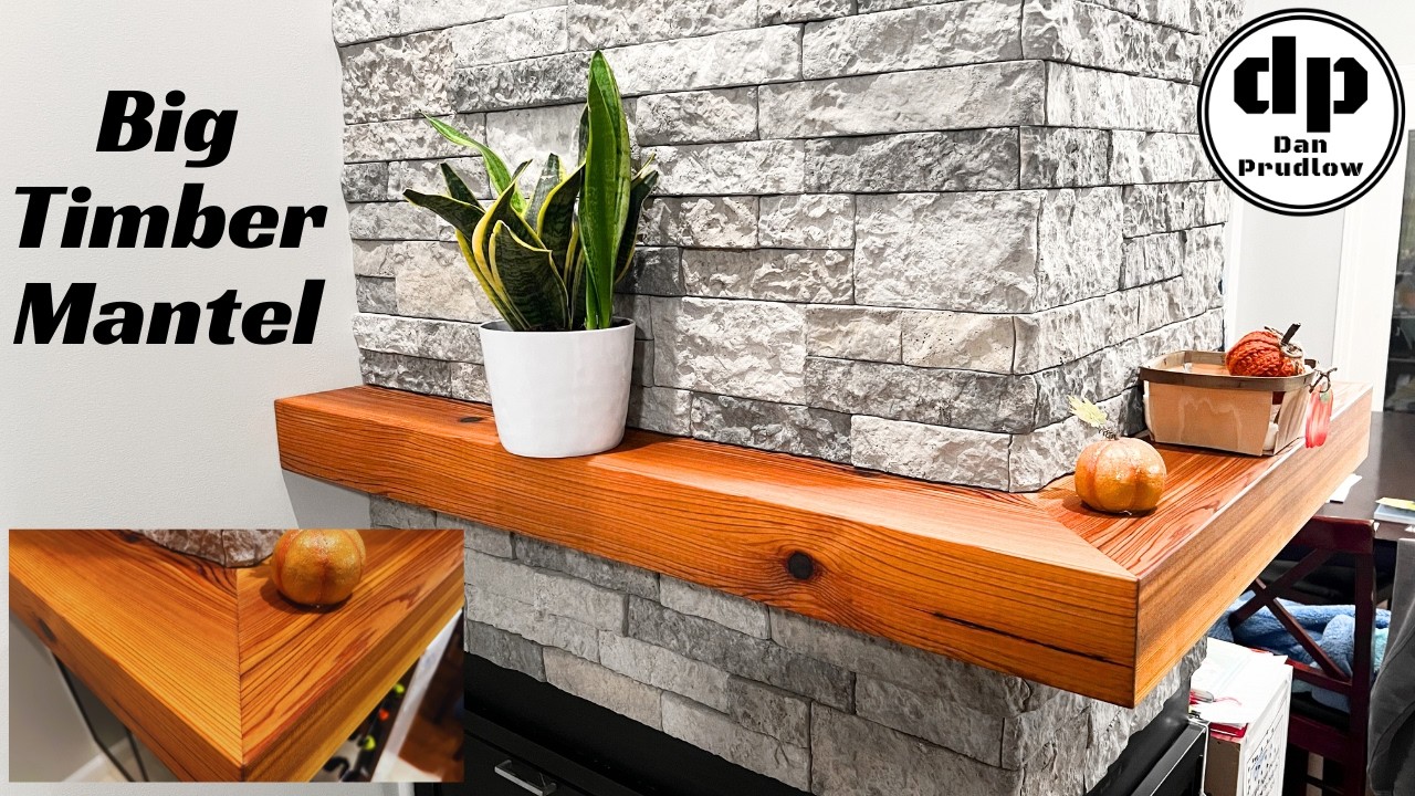 Wraparound Fireplace Mantel