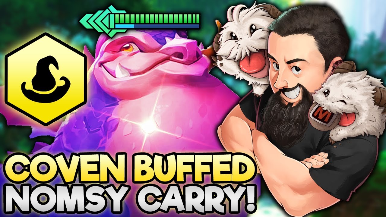 Coven Nomsy - Bow Down to the ULTIMATE Nomsy!! | TFT Inkborn Fables | Teamfight Tactics