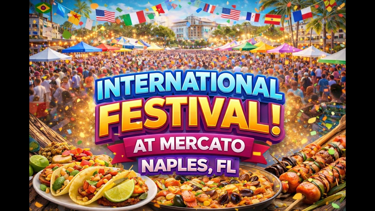 Mercato International Festival 2026 | Food, Live Music & Cultural Performances | Naples Florida