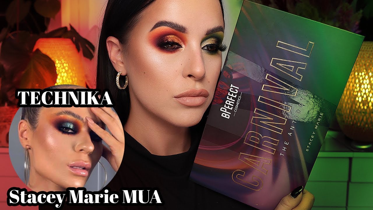✅ Lekcja Makijażu - BPerfect Carnival Antidote recenzja -  Technika Stacey Marie MUA ❎