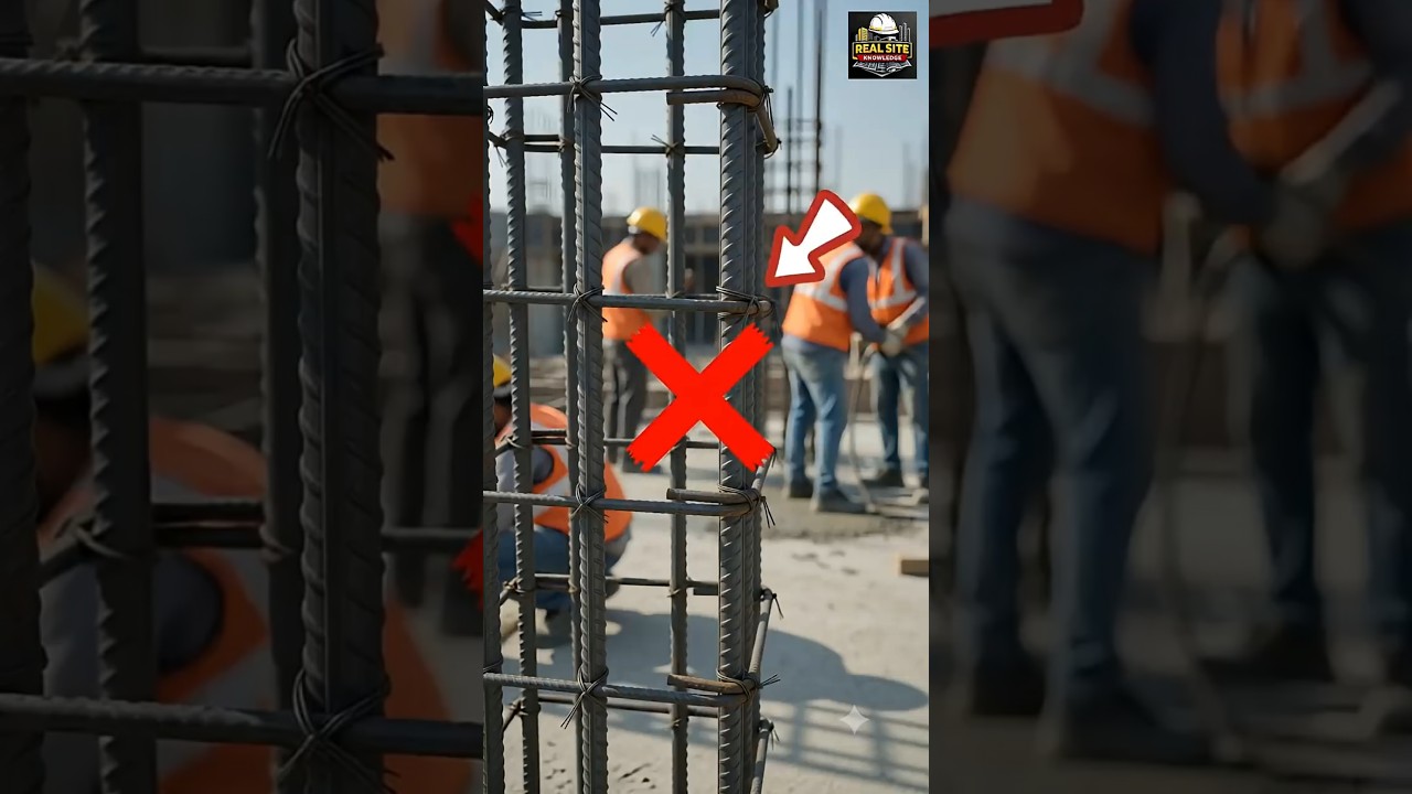 Earthquake में सबसे पहले यही Fail होता है! 😱 #shorts #constructiontips #civilengineering