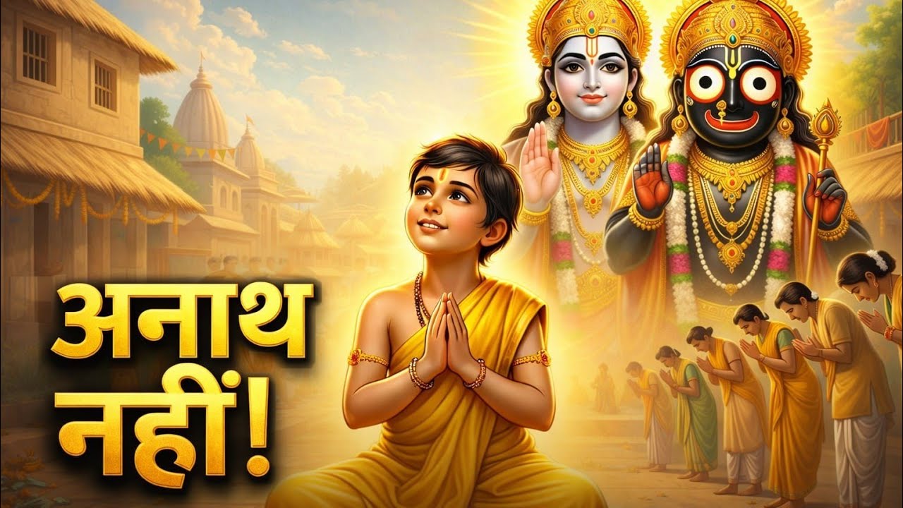 अनाथ नहीं! जब साक्षात जगन्नाथ जी ने निभाया भाई का धर्म! 😭 | Jagannath Leela Story