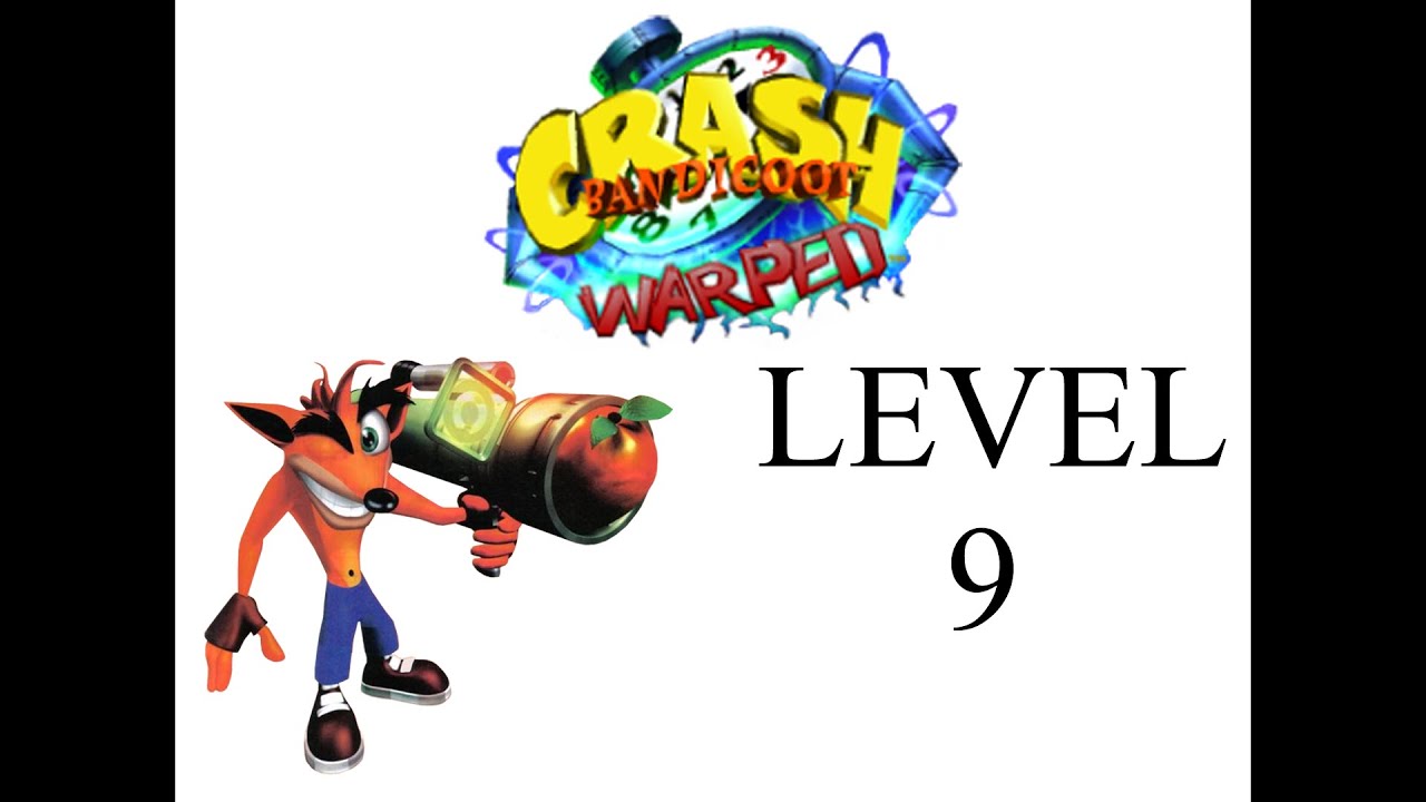 Crash Bandicoot 3 Warped - Level 9 Tomb Time [Two Gems]