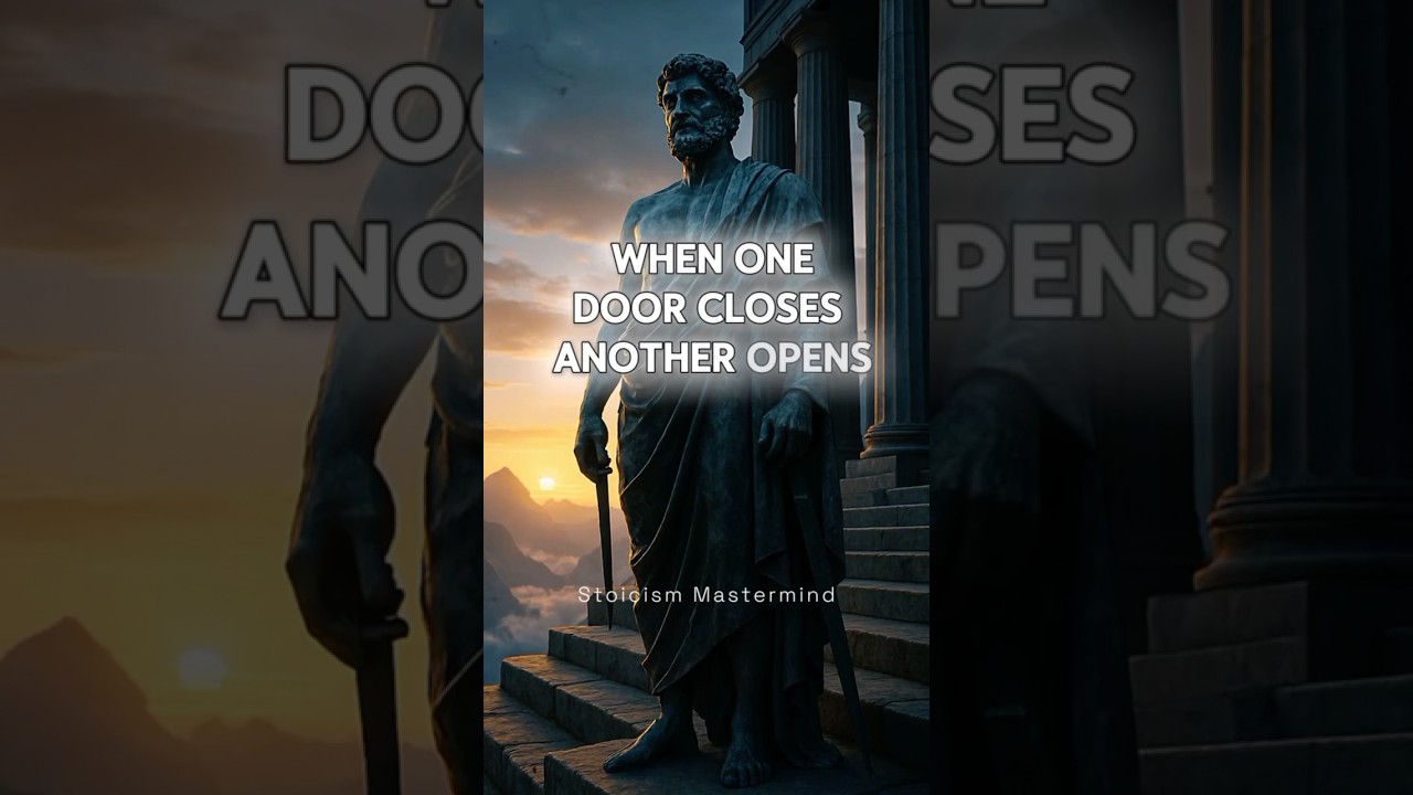 When One Door Closes Another Door Opens | Why Stoicism Matters 2025