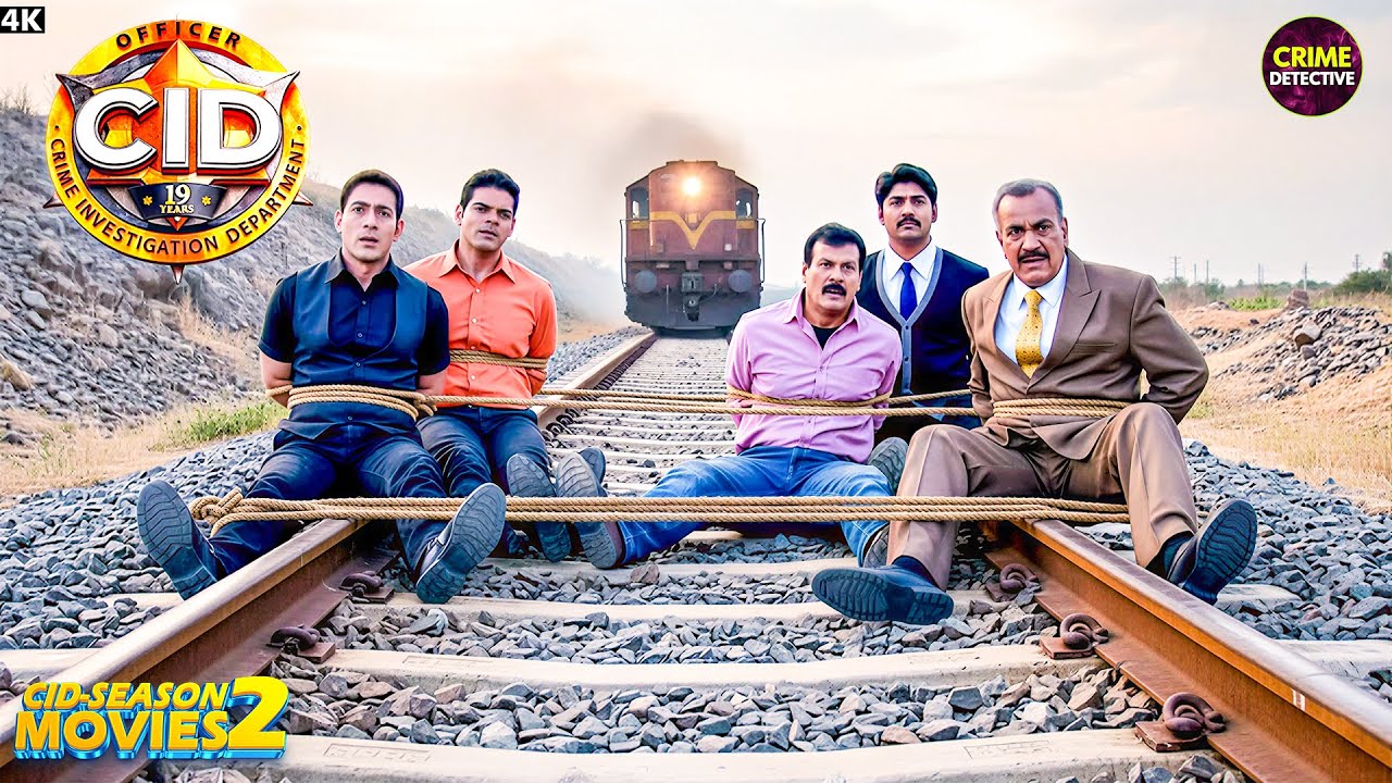Express Train पटरी पर बंधी पूरी CID टीम, बचेंगे या कुचले जाएंगे? | CID | New Season |Crime Detective