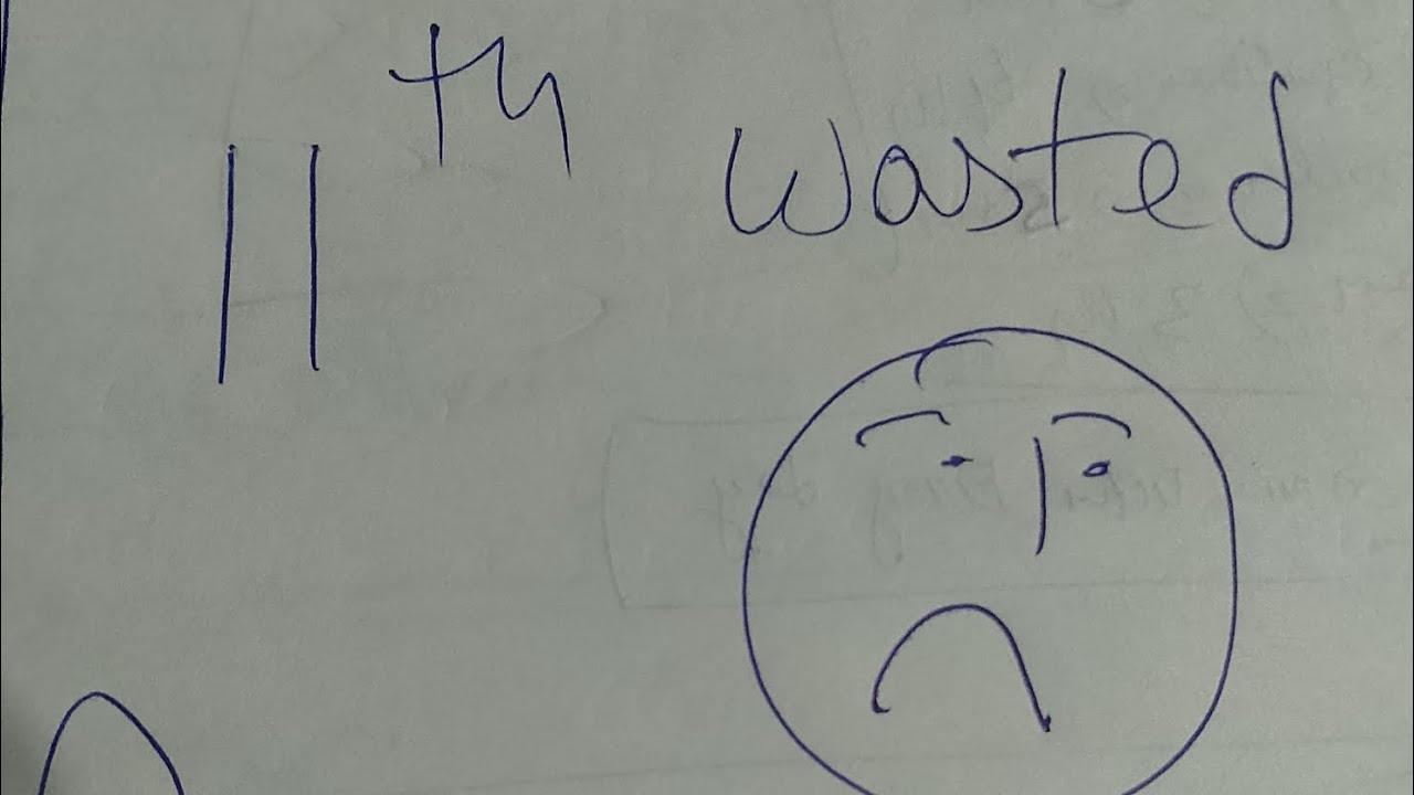 CLASS 11TH WASTED | JEE 2026 | MY PLANNER AND MISTAKES