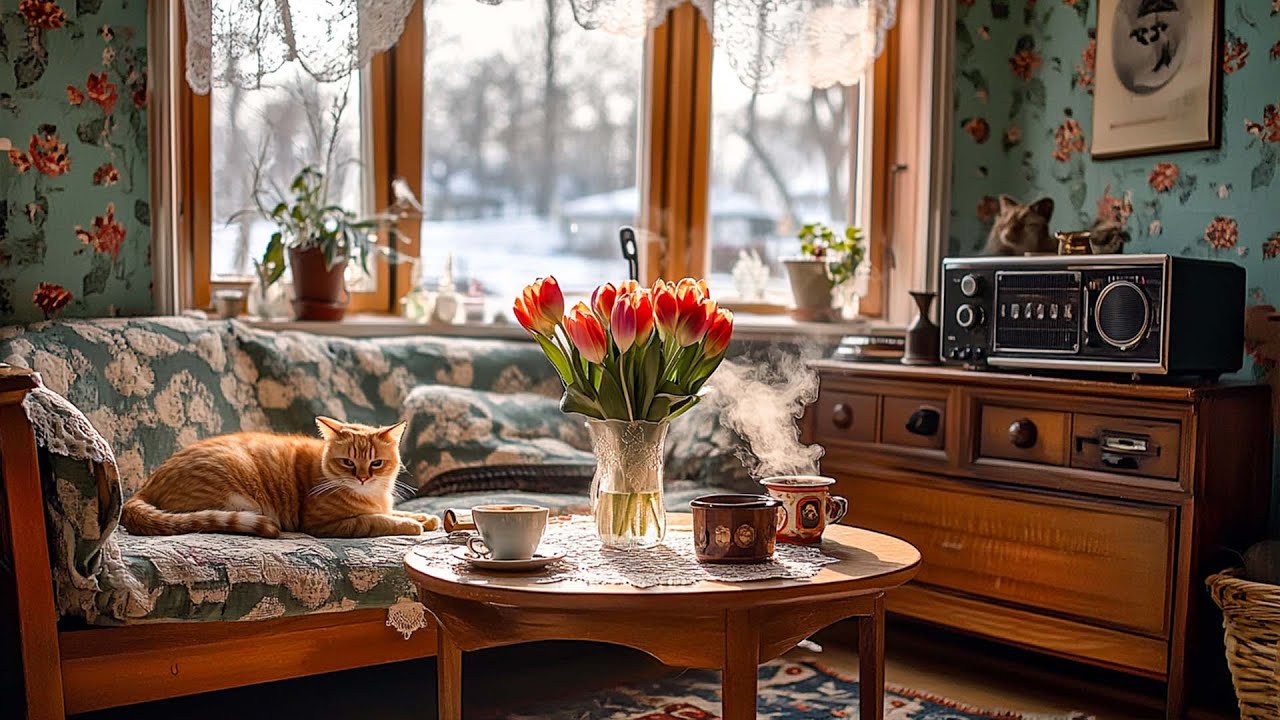 Peaceful Vintage Soul Oldies In A Warm 1940s Atmosphere | Oldies Playing In Another Room For Unwind