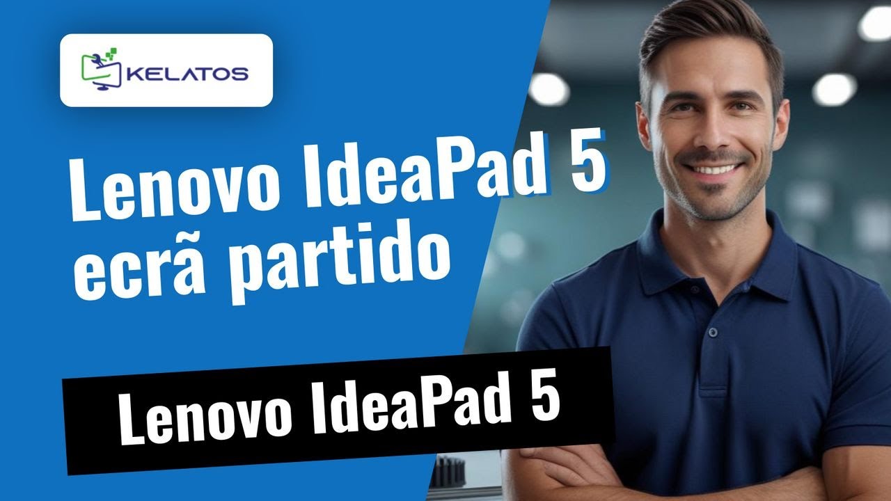 Computador portátil Lenovo IdeaPad 5 ecrã partido, substituição da tampa e do ecrã 🖥️