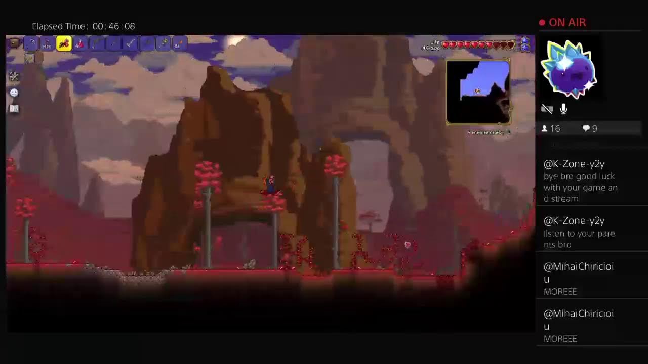 trying to beat some terraria bosses