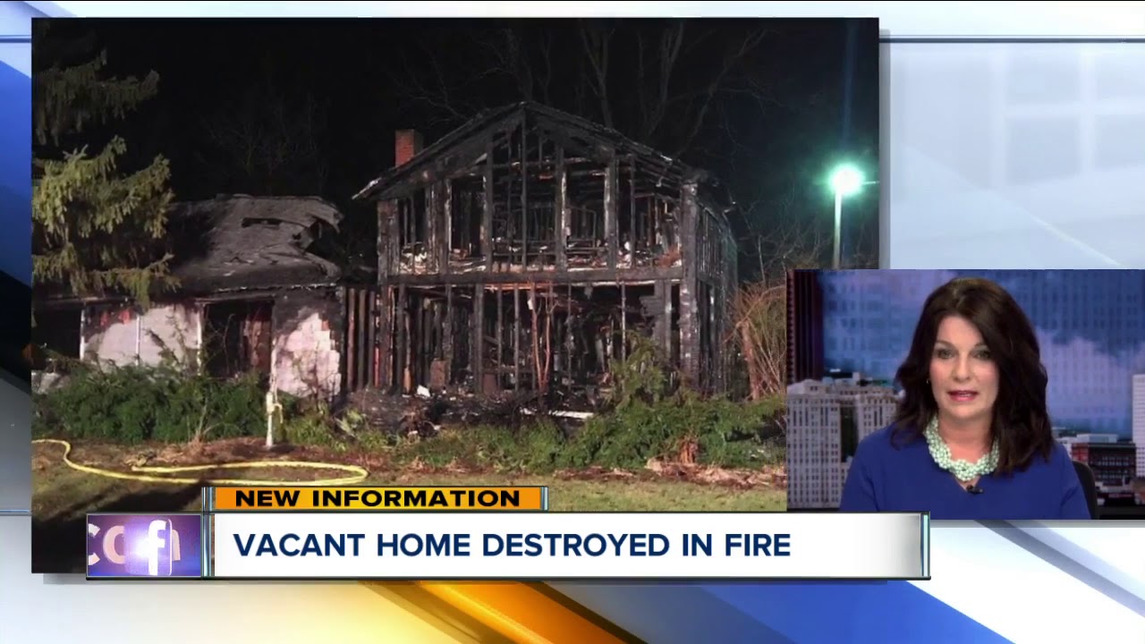 Vacant home destroyed by fire in Chatham Township