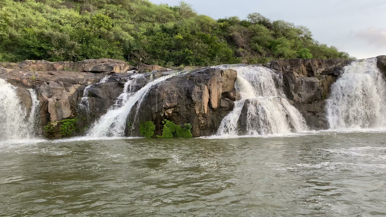 Khodiyar Dam Galadhara Overflow waterfall