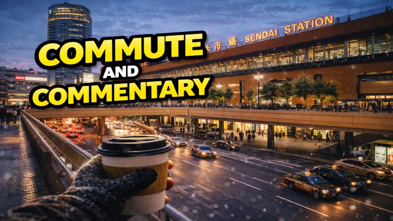 Commute and Commentary in Sendai, Japan January 26, 2026
