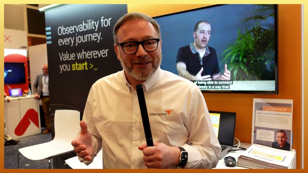 Observability in Tech & Networks - With Solarwinds Head Geek, Sascha Giese 
