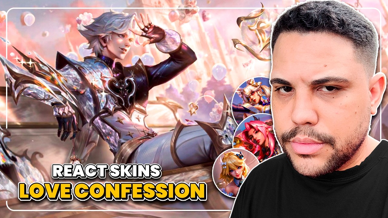 REACT: SKINS LOVE CONFESSION DO WILD RIFT | LEAGUE OF LEGENDS | LOL | JUMARGEM