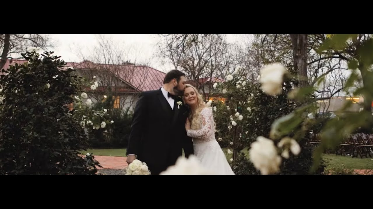 Mary and Stephen&rsquo;s Romantic Mansion Wedding Video in Round Rock, Texas