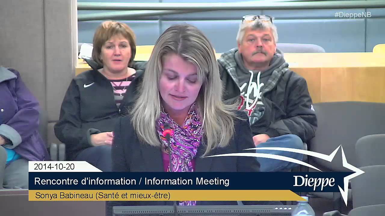 City of Dieppe - Information Meeting - (2014-10-20)