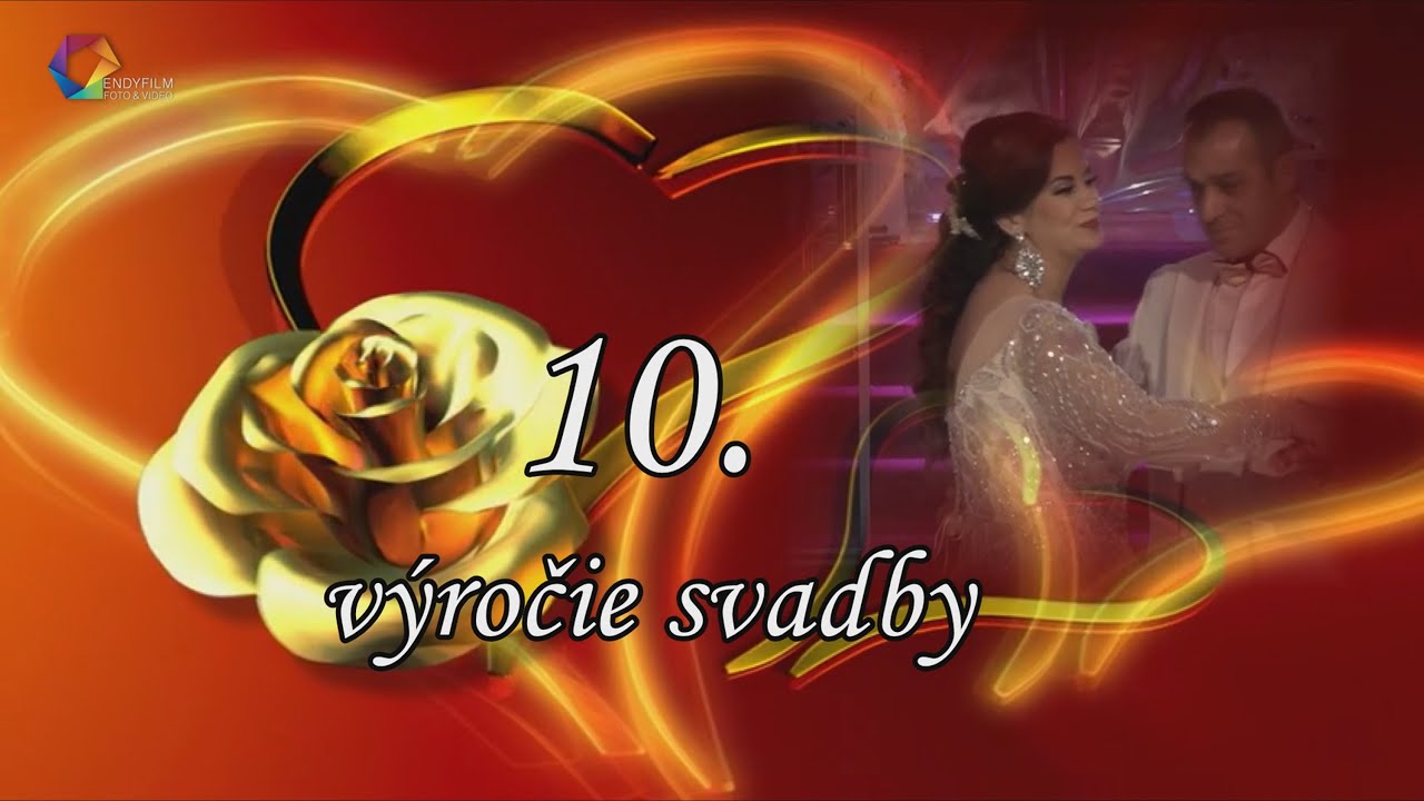 Norika a Ivan Jakešovci, 10.výročie svadby 1.časť