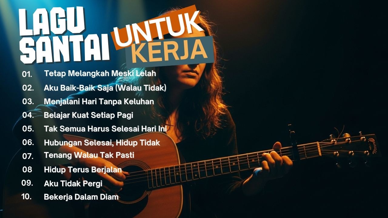 🎶 Slow Rock Santai untuk Kerja Lama & Fokus 2026 | Full Album Mellow Nyaman